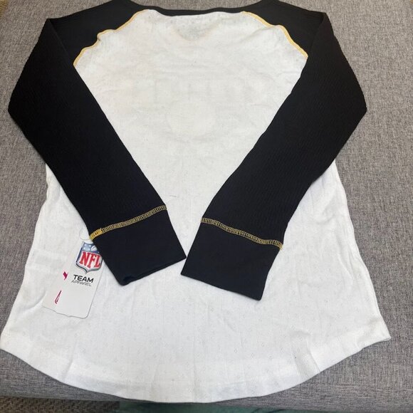 Teens NFL PITTSBURGH STEFELRS FOOTBALL long sleeve Shirt L (10-12) - Picture 5 of 6